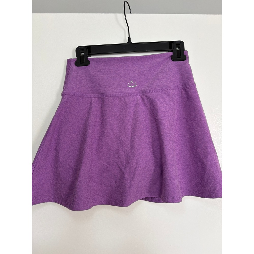 NEW Beyond Yoga Skirt Small Purple Spacedye High Waisted Skort SD5090 - Picture 1 of 7